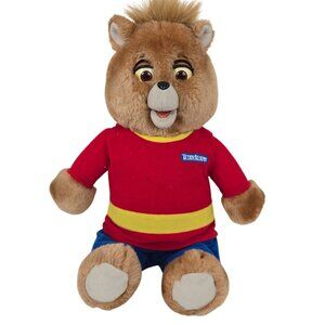 Vintage Teddy Ruxpin Talking Interactive Plush Bear 1985 Red Shirt For Parts Rep